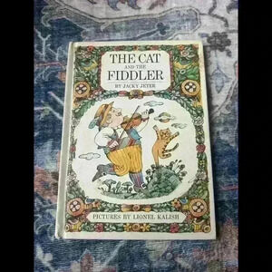 The Cat and the Fiddler by Jacky Jeter - Illustrated Classic Vintage